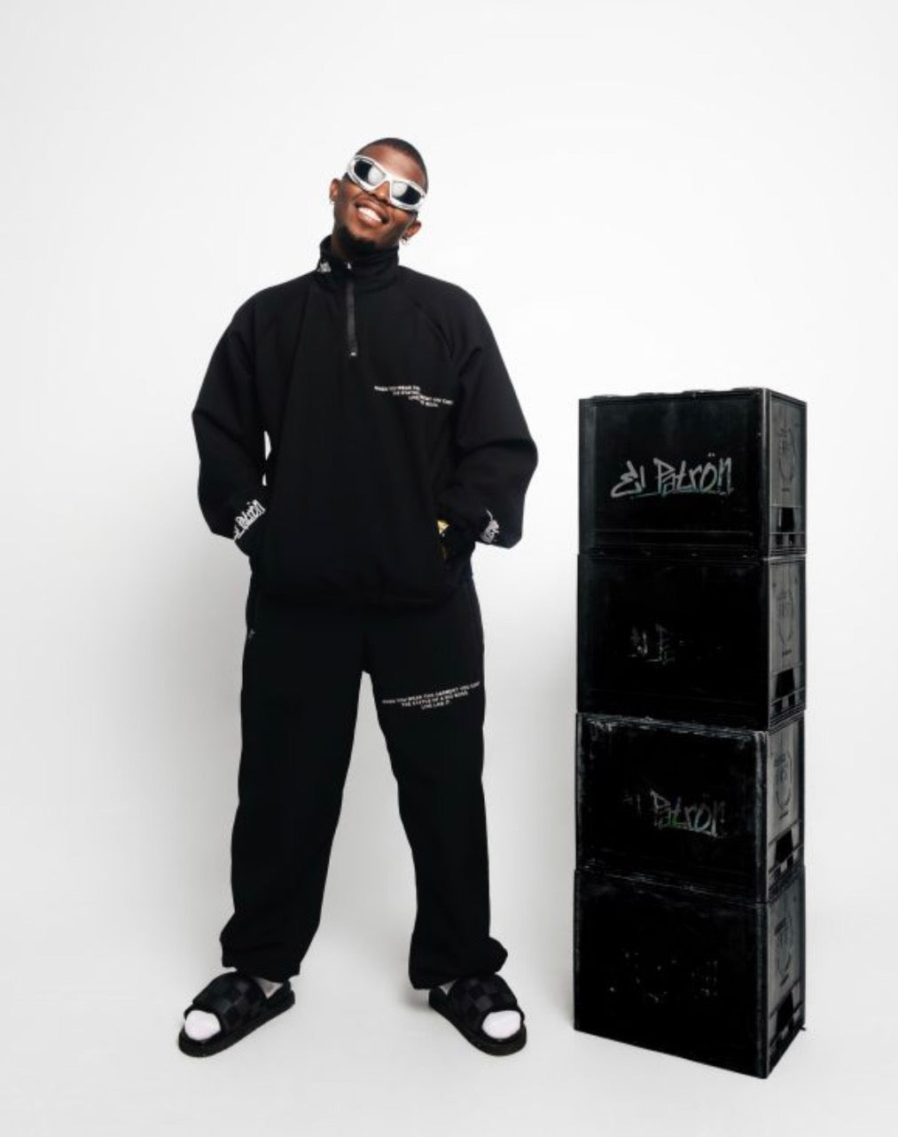 El Patron “Black Roadman Tracksuit”