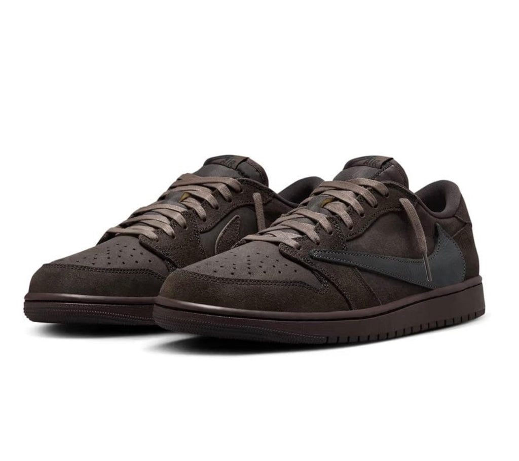 AIR JORDAN 1 RETRO LOW OG SP TRAVIS SCOTT VELVET BROWN