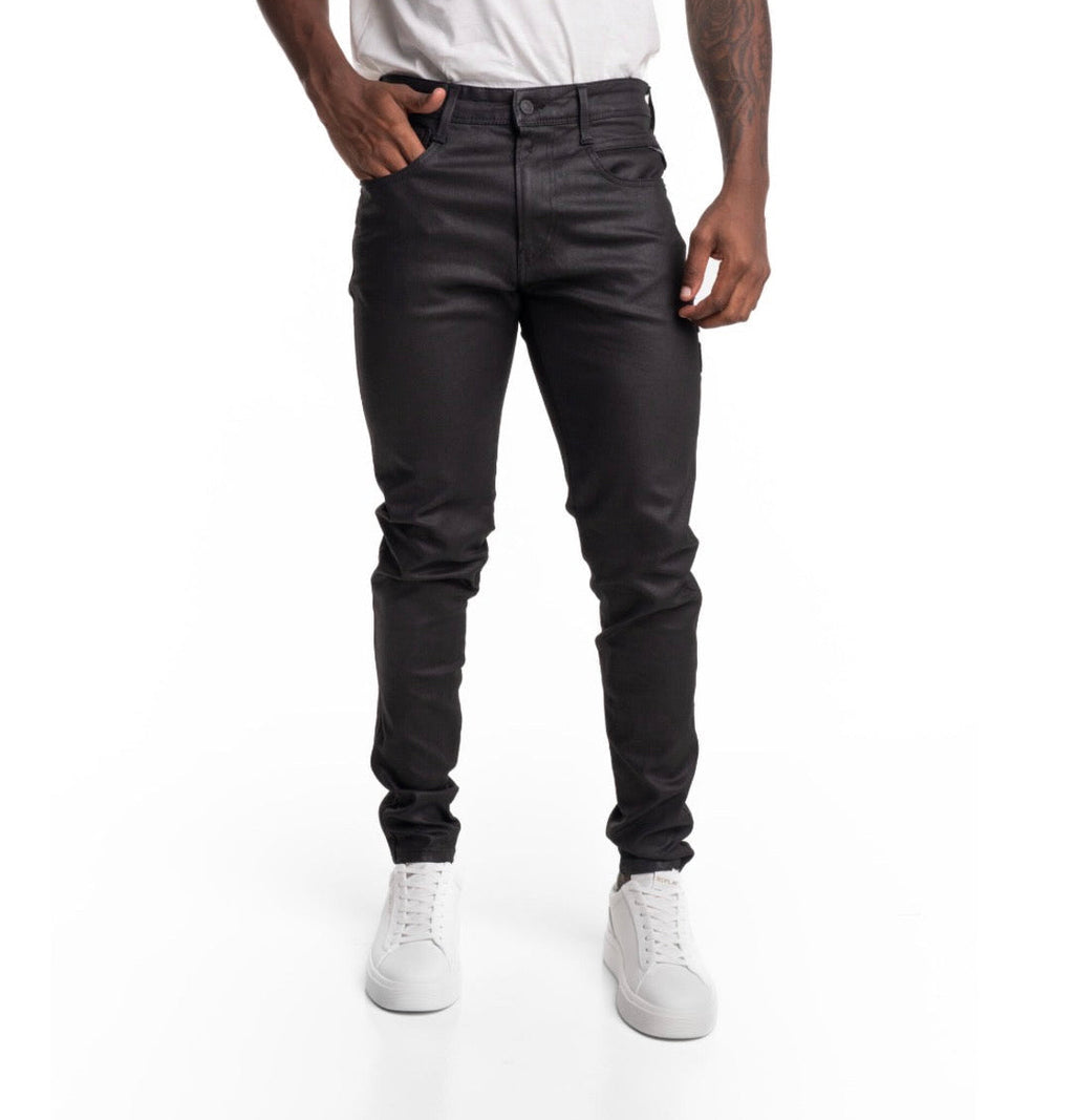 REPLAY SLIM FIT WAX DENIM