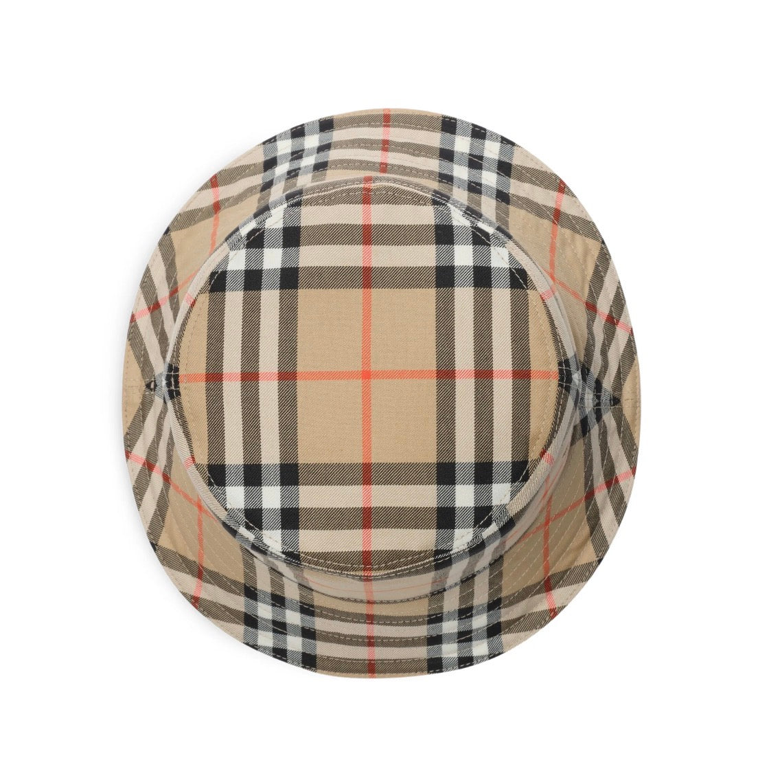 Burberry checked bucket hat