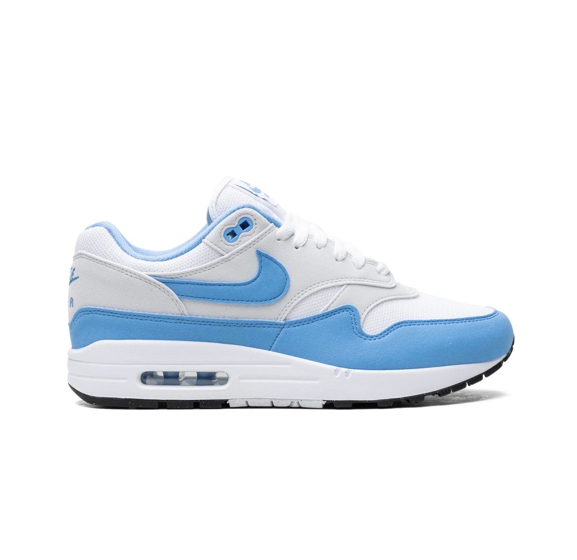 NIKE AIR MAX 1 WHITE UNIVERSITY BLUE