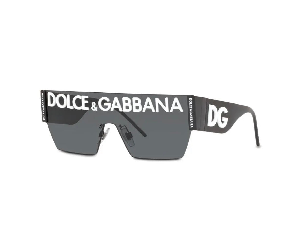 Dolce & Gabbana chunky logo sunglasses